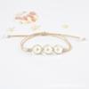 Pulsera de flor eterna de flor real nueva directa de fábrica estilo coreano pulsera de cuentas de vidrio de flor de cerezo seca fresca regalo