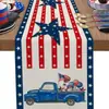 Camino de Mesa de Venta Caliente para el Día de la Independencia, Mantel Decorativo del 250 Aniversario Americano, Decoración del Hogar, Mesa de Café de Sala de Estar, Mantel para Mesa de Cocina