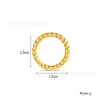 Accesorios Geométricos de Acero Inoxidable Ovales Forma de Gota Corazón Círculo Superficie Texturizada Rectangular Hebilla de Conexión para Pendientes Pulseras DIY