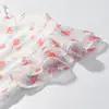 Ins transfronteiriço estilo europeu e americano 2026 nova moda elegante feminino atacado para o dia a dia gola redonda manga curta conjunto de saia estampada