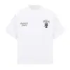 Camiseta Redonda con Bordado de Letra Floral de Perlas para Hombre, Nuevo Estilo de Verano, Corte Holgado, Hombro Caído, Top Casual de Moda para Mujer