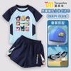 2025 Nuevo Traje de Baño Infantil de Dibujos Animados Dragon Ball con Cuentas, Pantalones Cortos de Natación Divididos para Niños Guapos, Equipo de Natación con Protección Solar, Moderno
