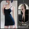 Lingerie Sexy com Tiras, Caimento Justo ao Corpo, Cadarço, Recortes Vazados, Costas Nuas, Estilo Puro Desejo, Vestido Tentação Sem Remoção Qqny