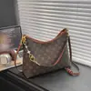 Bolsas de Luxo para Mulheres 2026 Nova Bolsa de Mão Retro de Grande Capacidade Bolsa de Axila Estampada de Luxo Leve Bolsa de Ombro Único Transversal