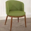 Juego de Mesa y Sillas de Negociación Imitación Madera Maciza Nórdica, Sillas Modernas Minimalistas, Mesa Redonda Creativa para Ocio, Sillas de Comedor para Cafetería y Tienda de Té de Leche