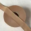 Tela de Dobladillo de Algodón Puro Suave de 3-3.5cm de Ancho Ropa Máscara Tela de Dobladillo Tira de Dobladillo Cinta de Bies de Sarga Correa