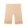 Pantalones de seguridad de modal de cinco puntos anti-luz para mujer, verano, finos, talla grande, para gorditas, 300 kg, pantalones de seguro