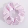 Goma de pelo elegante y con estilo transfronteriza, alta elasticidad, versátil, simple y de alta gama, de satén, para coleta alta en mujeres