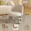 Taburete bajo doméstico universal con ruedas, taburete bajo con ruedas, banco deslizante para niños, taburete redondo perezoso con respaldo, superventas transfronterizo