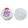 Conjunto de Três Peças com Tampa Rosqueada Calibre 55 Tampa Descartável para Bebedouro Tampa para Garrafa de Água Tampa de Vedação Tampa de Rosca Almofada de Silicone