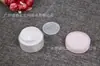 Botella de crema cosmética de alta gama botella de crema de PP botella de plástico esmerilado botella de crema de 15g botella secundaria cosmética