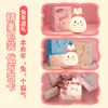 Lâmpada de coelho de silicone transfronteiriça, brinquedo colorido para alívio do estresse para crianças, luz de cabeceira para mãe e bebê, presente