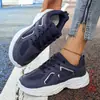 Zapatillas de malla de gran tamaño para mujer para primavera y otoño, estilo nuevo con suelas gruesas y cordones, zapatos deportivos y casuales transfronterizos, zapatos de papá para mujer, venta al por mayor
