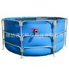 Lona de PVC Estanque para Peces Soporte de Montaje Estanque para Piscicultura Acuático Peces Koi Camarones Cangrejos Estanque de Cría Estanque de Almacenamiento de Agua Portátil para Exterior