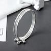 Explosiones de TikTok Pulsera Tres Vidas III para Mujer Caja de Regalo Flor Eterna Pulsera Tres Vidas III de Plata de Ley Regalo Tanabata