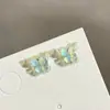 Pinzas Magnéticas para Orejas de Camelia Dulce para Mujer, Sin Perforación, Pinzas y Aretes de Mariposa Frescas y Versátiles Super Hada