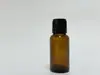 Botella Marrón a Prueba de Luz para Aceite Esencial 5-100ml, Botella Dispensadora con Gotero 30ml 50ml, Botella con Bomba Spray Cosmética para Esencia