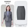 Guochao gola alta novo terno terno túnica chinesa terno de negócios temperamento sem ferro mesmo estilo masculino e feminino terno formal executivo