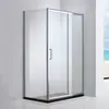 Fabricante de Cabinas de Ducha Correderas de Exportación con Ruedas Dobles, Ruedas Colgantes Silenciosas Hechas a Medida para Mamparas de Baño de Cristal, Populares en América del Norte