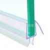 Quente de fábrica tira de vedação transparente de PVC porta de banheiro fundo barreira de água porta de vidro à prova d'água tira de vedação para box de chuveiro