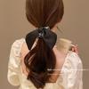 Ciervo blanco mismo tocado de lazo corbata coleta baja banda para el pelo cuerda para el pelo cuerda para el pelo de niña Anillo para el pelo de intestino grueso grande accesorios para el pelo