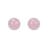 Pendientes de Bola de Gelatina Morada 2025 Nuevo Estilo Caliente Pendientes de Bola de Alta Gama para Mujer Pendientes de Diseño Sencillo de Nicho