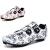 Novos Sapatos de Ciclismo Sola Dura Profissional Sapatos de Ciclismo de Estrada Sapatos com Travas de Ciclismo Equipamento de Ciclismo Sapatos Casuais