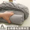 Juego de 3 piezas para cama de algodón 100% puro cepillado, grosor Clase A, sábana bajera ajustable, funda de almohada 100% algodón, para estudiantes, cubre cama, protector de colchón 3