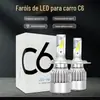 Farol de Carro LED C6 Farol de Motocicleta Luz Alta e Baixa Luz Brilhante Farol Farol H1H4 Luz de Carro Farol de Carro