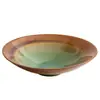 Cuenco con Patrón de Hielo Rachado Cocido en Horno del Fabricante, Patas Puntiagudas, Cuenco Grande para Sopa y Fideos del Hogar, Vajilla de Cerámica Estilo Rústico, Cuenco Único