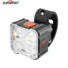 Luzes de bicicleta transfronteiriças luzes de noite para mountain bike para uso externo luzes de advertência para ciclismo luzes dianteiras e traseiras velocidade Jue equipamento atacado