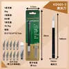 Cuchillo de Tallar de Aleación de Aluminio Sólido Cuchillo de Utilidad Estudiante DIY Cortador de Papel para Diario Abrecajas Sello de Goma Herramienta para Tallar Madera
