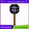 VA tela com código quebrado TN tela de display de pistola de massagem massageador tela redonda LCD tela de código segmentado octogonal