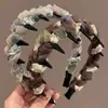 Diadema de verano para mujer, nuevo modelo 2026, diseño de corona alta, diadema especial para lavarse la cara, adecuada para el uso diario, con dientes para una sujeción segura, accesorio para el cabello