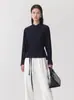 Especial Fuera de TemporadaCamisa de Manga Larga Sencilla y Versátil con Diseño de Corbata para Mujer, Otoño Elegante para el Trabajo, Top sin Planchar