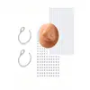 Transfronterizo 180 3 piezas 4/chapado en plata/chapado en oro calcomanías joyería falsa de perforación Amazon temu venta caliente