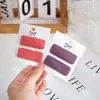Ins accesorios para el cabello pin lateral para bebé flequillo lateral color liso imitación cachemira cuadrado pin BB para niños todo partido otoño e invierno pasador