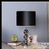 Lâmpada de Mesa Simples Moda Moderna Sala de Estar Prata Dourada Estudo Quarto Mesinha de Cabeceira Abajur Dimmer de Toque Controle Remoto