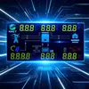 Pantalla de Cristal Líquido LCD para Inversor Fotovoltaico Pantalla de Código Segmentado de Monitorización de Datos Multifunción Personalización