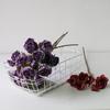 Ornatos de casa estilo country americano direto da fábrica, flores artificiais de casamento, flores decorativas, flores de simulação de rosa com borda retro de Coca-Cola