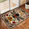 Alfombrilla Absorbente para Pies de Baño de Terciopelo de Cristal Amazon Temu Transfronteriza, Alfombrilla Secante Antideslizante para Baño, Felpudo para Entrada