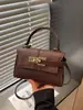 Bolso de Mano Nuevo Estilo Transfronterizo para Mujer, Bolso de Hombro Cruzado Retro de Cuero Suave para Viaje, Bolso Kelly de Lujo de Gama Alta al por Mayor