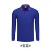 Roupas de trabalho de negócios Camisa polo com logotipo estampado carro Beleza Camiseta de manga comprida diy atividade de festa grupo roupas bordado