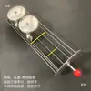 Máquina de Camote Asado Accesorios para Estufa de Maíz Manija de Cajón Máquina de Pera Asada Asa de Arrastre de Canasta Tornillo de Bola Roja Puente Rejilla de Estufa