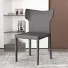 Sillas de comedor estilo italiano personalizadas para uso doméstico, sillas con respaldo para restaurante, suministro transfronterizo directo para sillas de recepción y sala de reuniones de hotel y restaurante, mesas y sillas de comedor