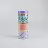 Tubo de Regalo Destacado, Polvo de Sustituto de Comida Personalizado, Polvo de Raíz de Loto, Lata de Papel para Alimentos, Tubo de Papel Color Té Cilíndrico con Tapa de Cielo y Tierra