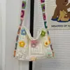 Bolso Trenzado Versátil de Moda para Mujer, Bolso de Punto Casual Simple, Bolso de Hombro Cruzado Simple de Gran Capacidad