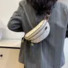 Bolso de Pecho Impreso Transfronterizo de Moda Nuevo Elegante Simple Cruzado para Mujer Versátil Moda de Verano de un Solo Hombro Bolso de Cintura de Celebridad de Internet