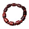 Pau-rosa da Zâmbia Contas de barril 12mm Contas espaçadoras Pulseira Sândalo-vermelho Sangue Estilo étnico chinês simples Lembrancinha de viagem