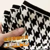 Bufanda Pequeña de Lana Cruzada Larga para Mujer de Invierno Doble Capa a Prueba de Frío y Cálida Calentador de Cuello Tejido Polaina de Cuello Versátil a la Moda
